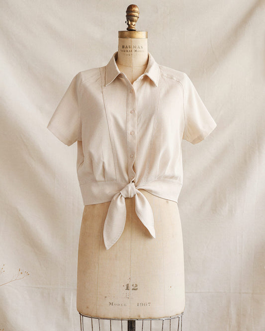 Elizabeth Self Tie Top