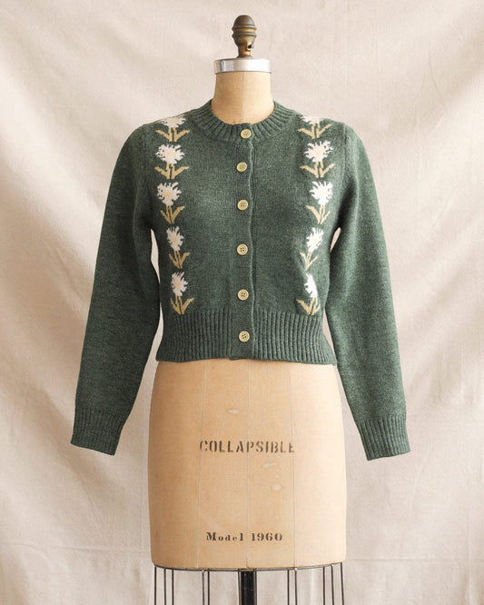 Hannelore Floral Cardigan