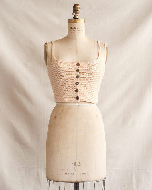 Marianna Knit Camisole - Cream