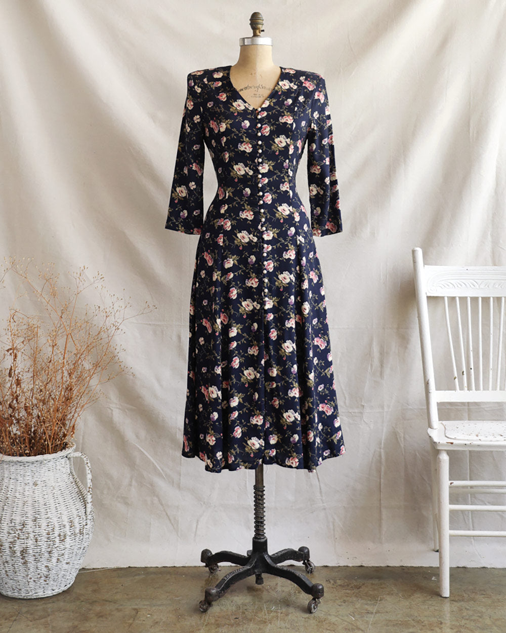 Old Money Midi Dress