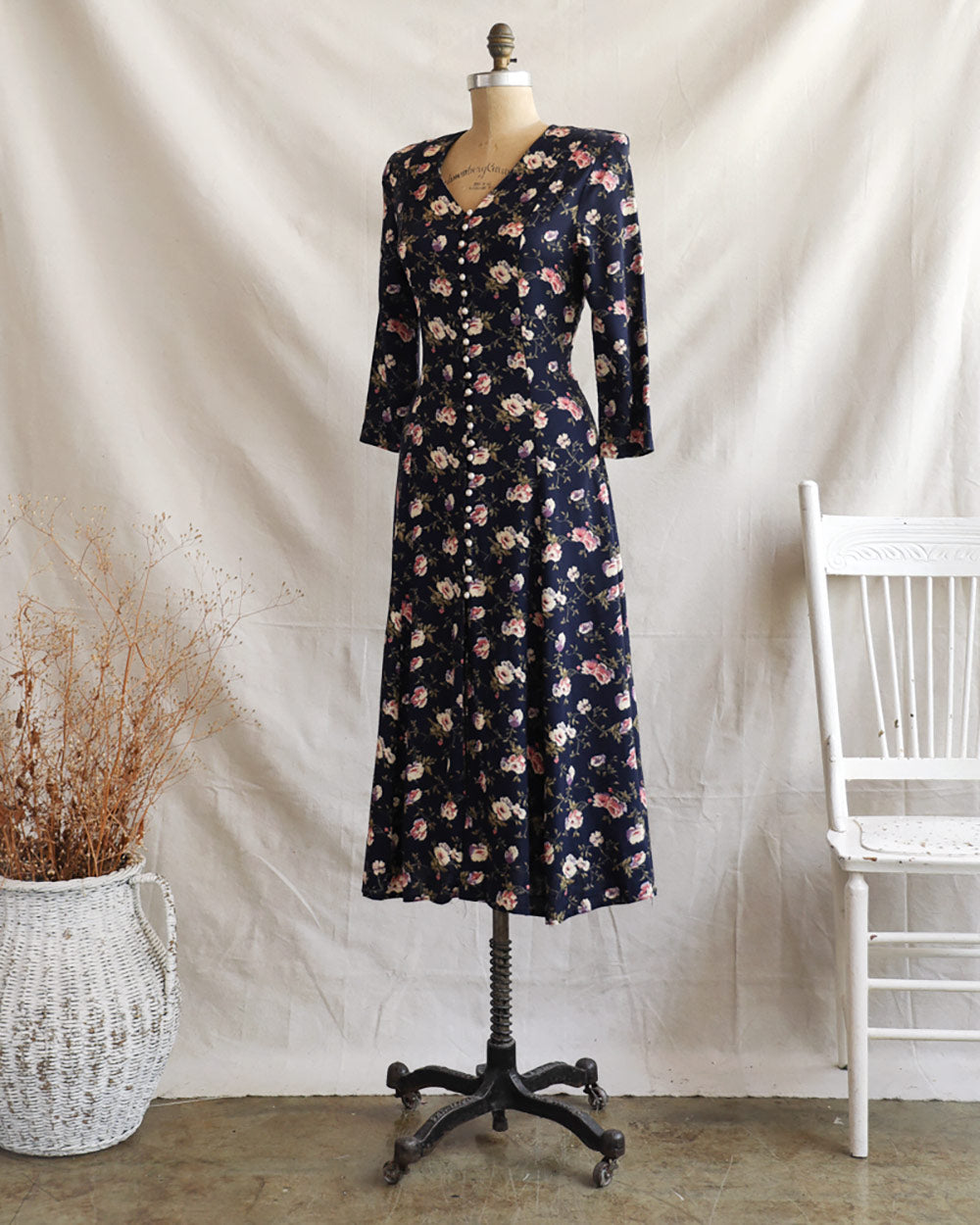 Old Money Midi Dress